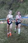 Lydia Turner and Bobby Clay in the junior womens 4k BUPA Great Edinburgh Cross Country. Photo: David T. Hewitson/Sports for All Pics